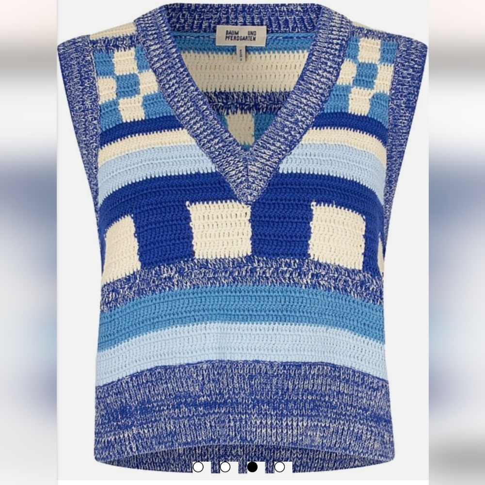 NWOT Baum Und Pfedergaten Knit Cabot Vest